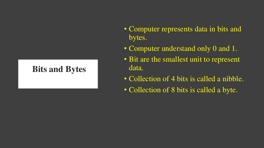 Transforming data into information