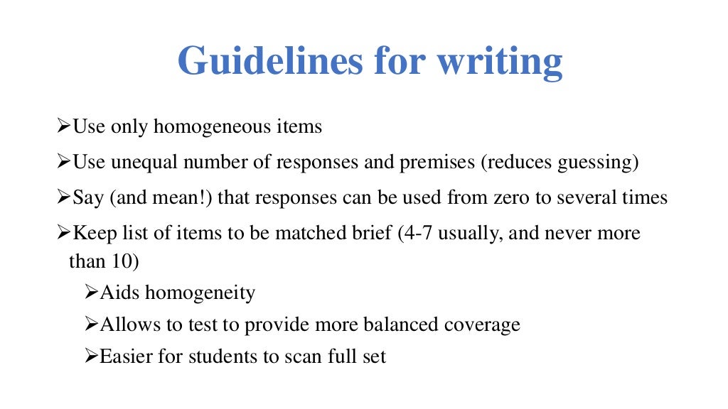 Comparison Between Objective Type Tests and Subjective Type tests.