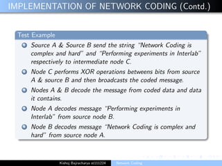 Network Coding | PDF