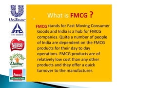 Investment in FMCG | PPTX
