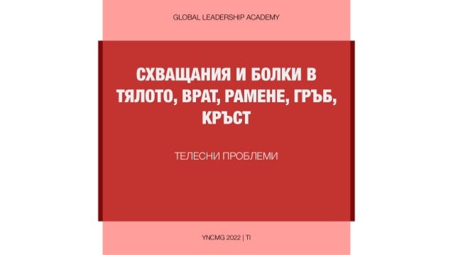 Поредици Тренинги за Екипи - Екип YNCMG, 2022. 