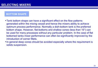 Mixing and agitation system for mixing process | PPT