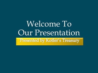 Welcome To
Our Presentation
 