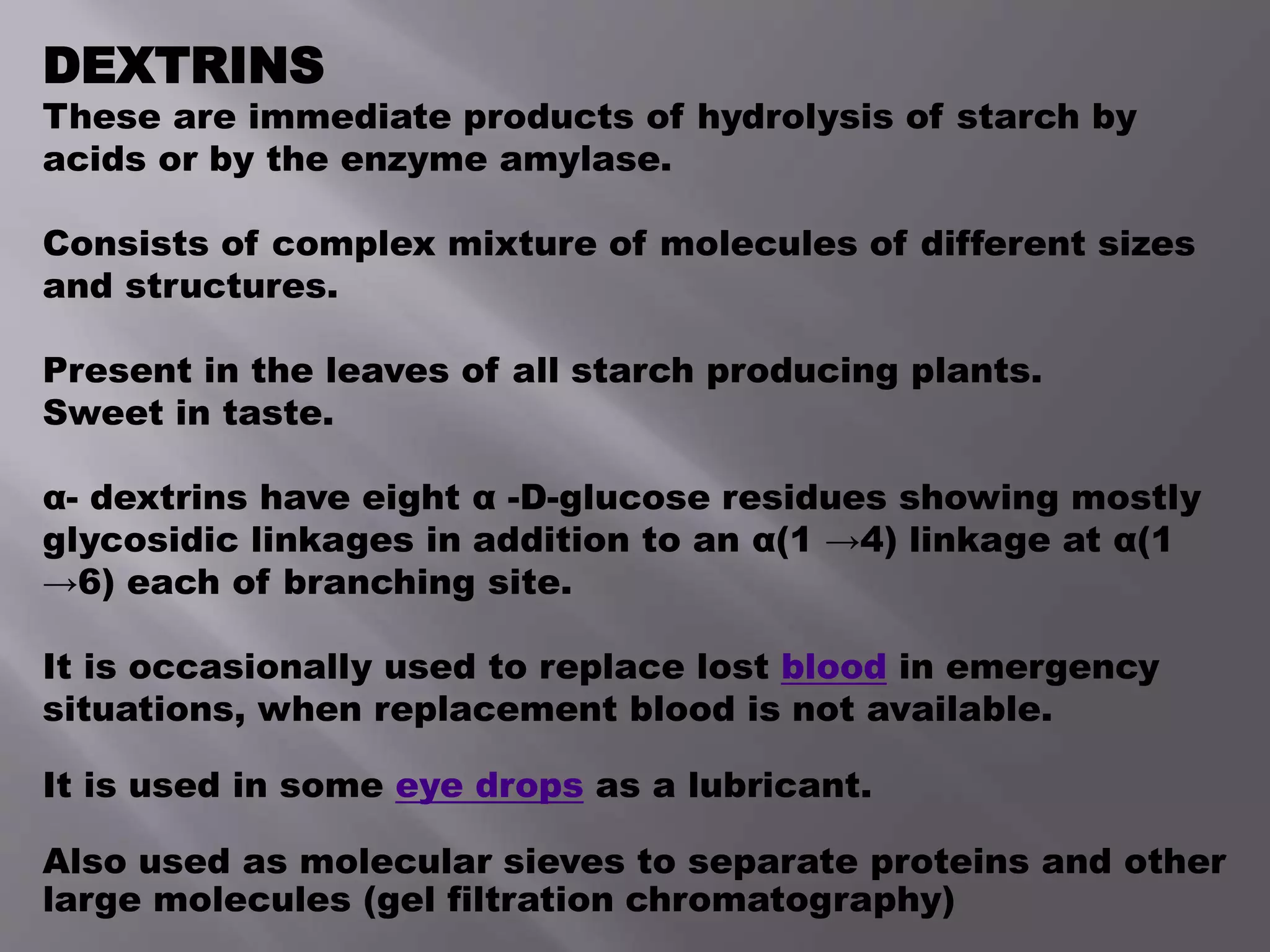Disaccharides and Polysaccharides | PPTX