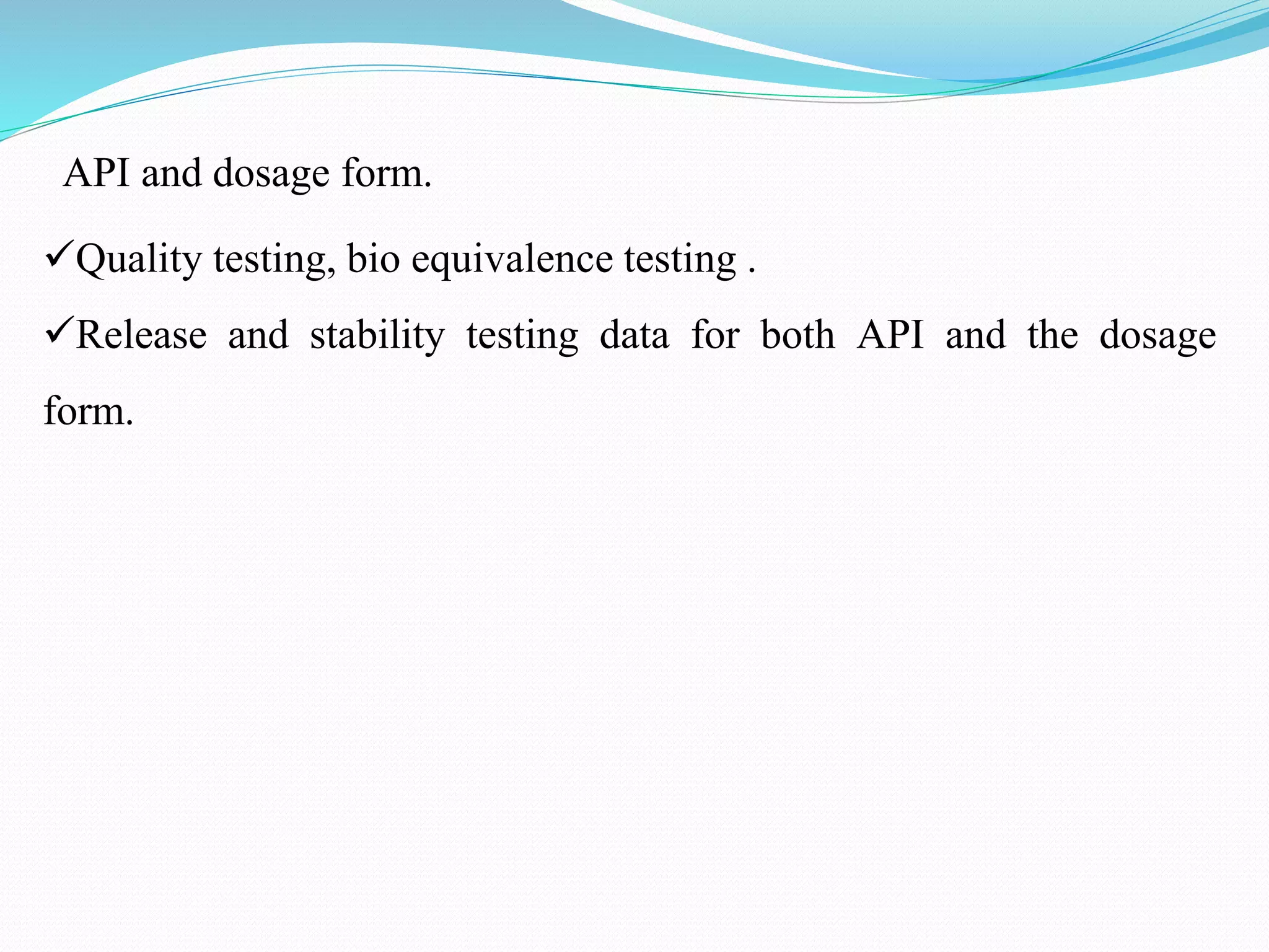 cmc [ chemistry manufacturing control ] | PPTX