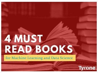 4 Must Read Books For Machine Learning And Data Science