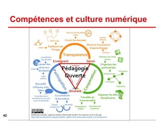 Compétences et culture numérique
42
 