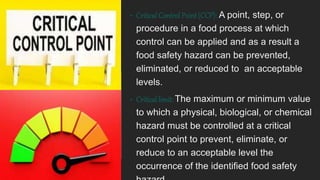 HACCP verification and documentation | PPTX