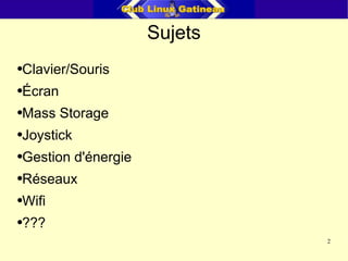 Linux - Configuration du Système