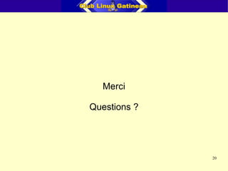 Linux - Configuration du Système