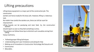 Safety equipments PPTX