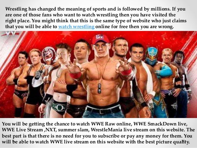 watch wrestling sports wwe