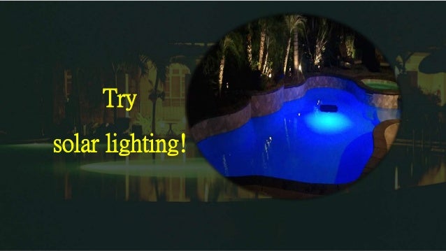 Pool Lighting Ideas rock star retreat Try Solar Lighting Pool Lighting Ideas outdoor lighting on in ground pool waterfall and stone wall multiple low Try Solar Lighting