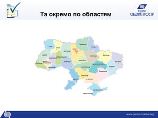 Та окремо по областям
 