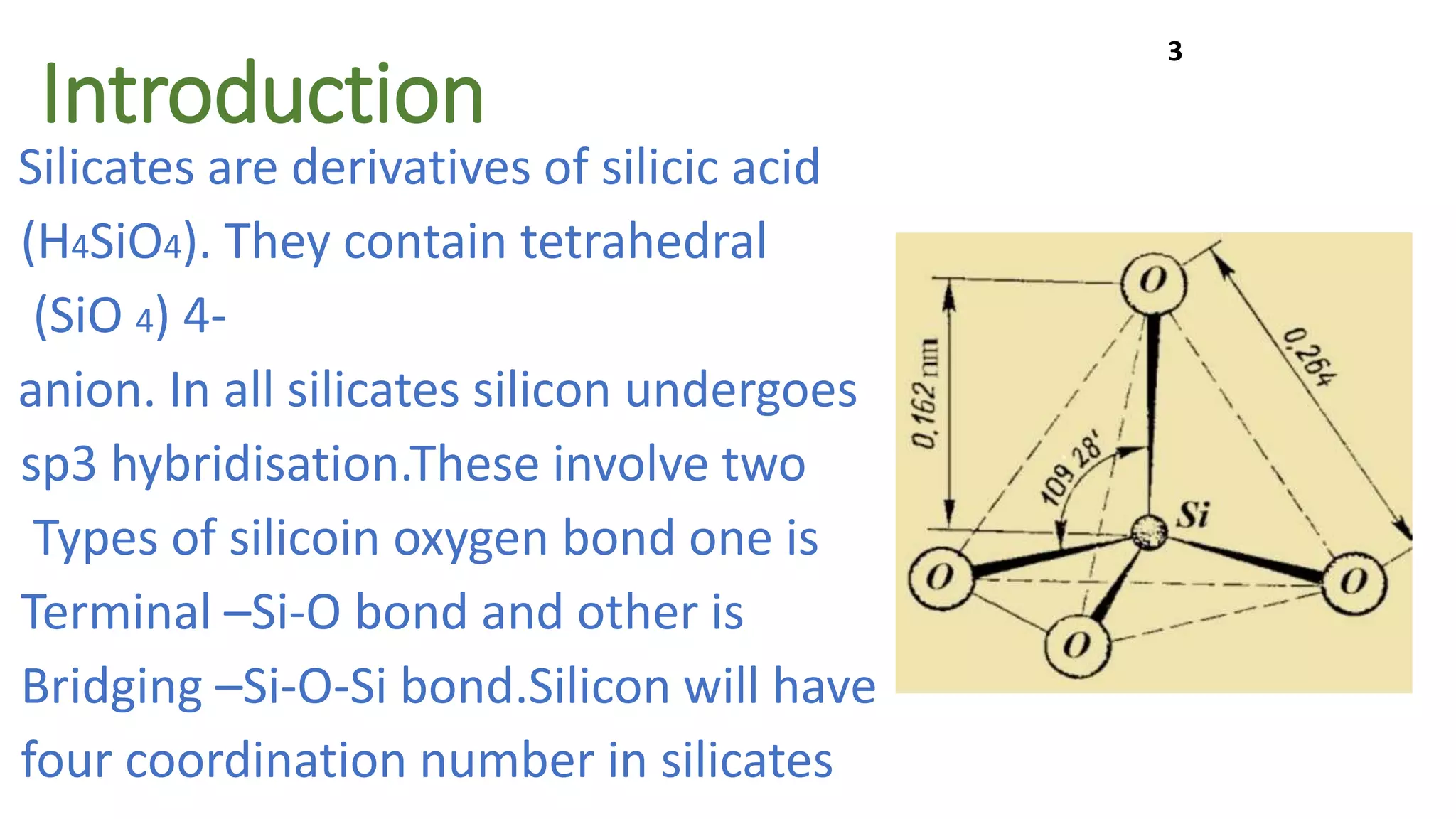 Silicates | PPTX