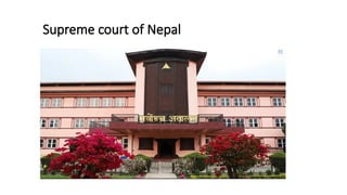 Presentation court and evidence in Nepal | PPTX