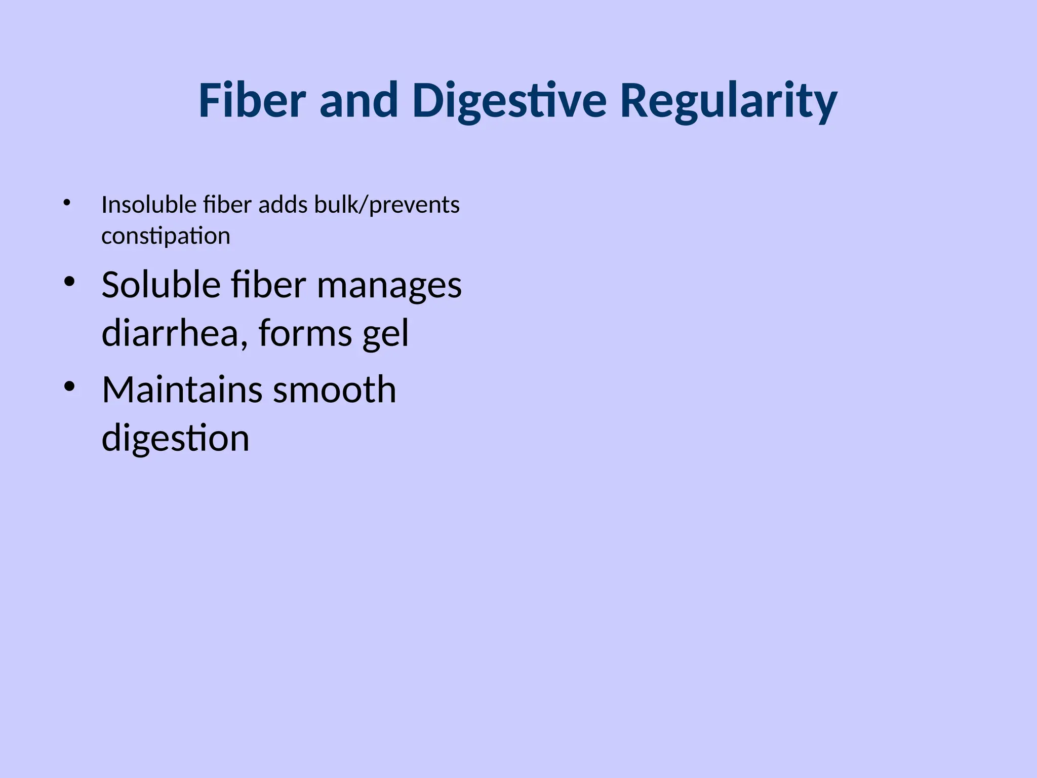 How Fiber Helps Support A Healthy Gut | PPTX