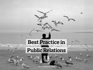 Best Practice in
Public Relations
 