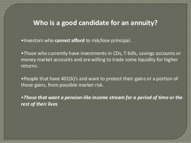 demystifying annuities