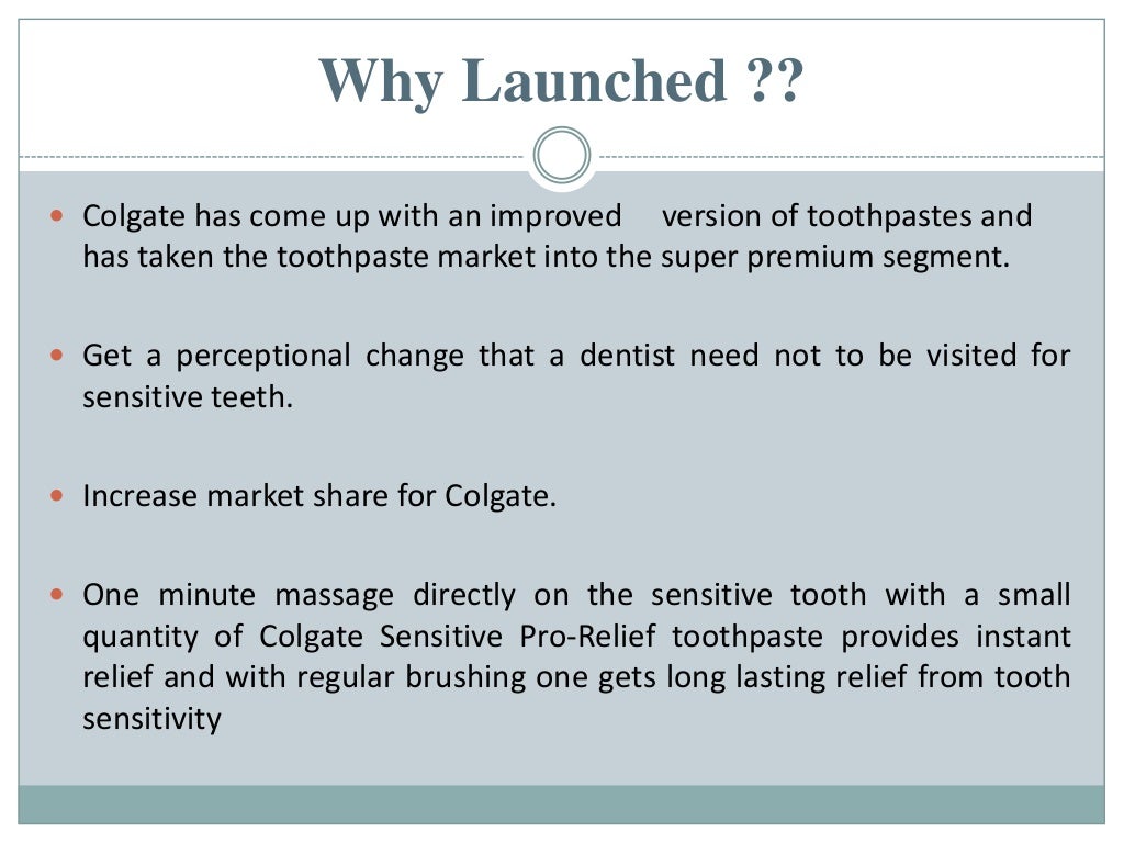 A product demonstration