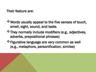 Taste Modifiers Comprehensive Guide to Types of Paragraphs in Writing | PPTX