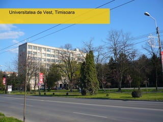 Universitatea de Vest, Timisoara