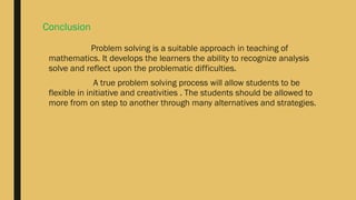 problem solving skills of a leadership, and techniques | PPTX
