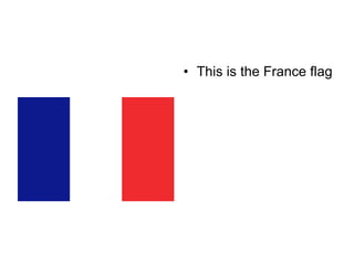 This is the France flag 
