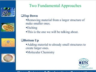 Two Fundamental ApproachesTop Down