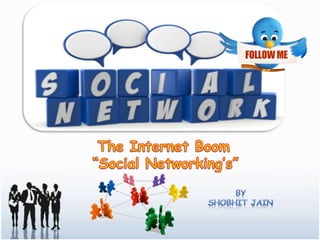The Internet Boom “Social Networking’s” By SHOBHIT JAIN 
