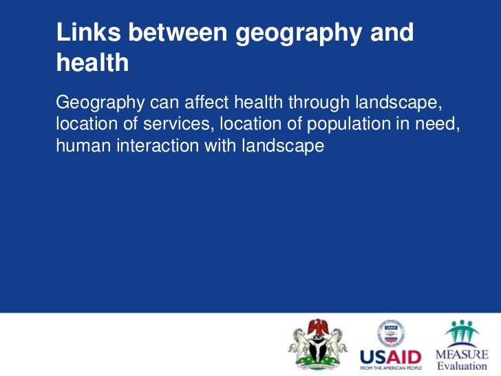 Geography and Health