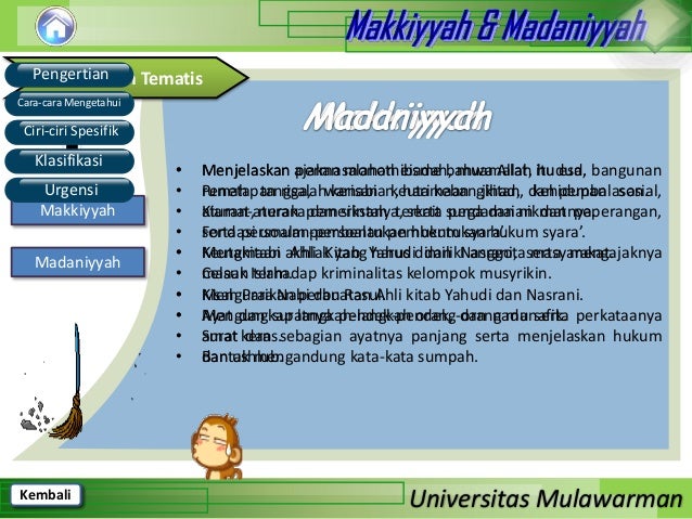 Download presentasi Makkiyyah dan Madaniyyah 2
