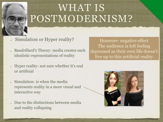 Postmodernism | PPTX
