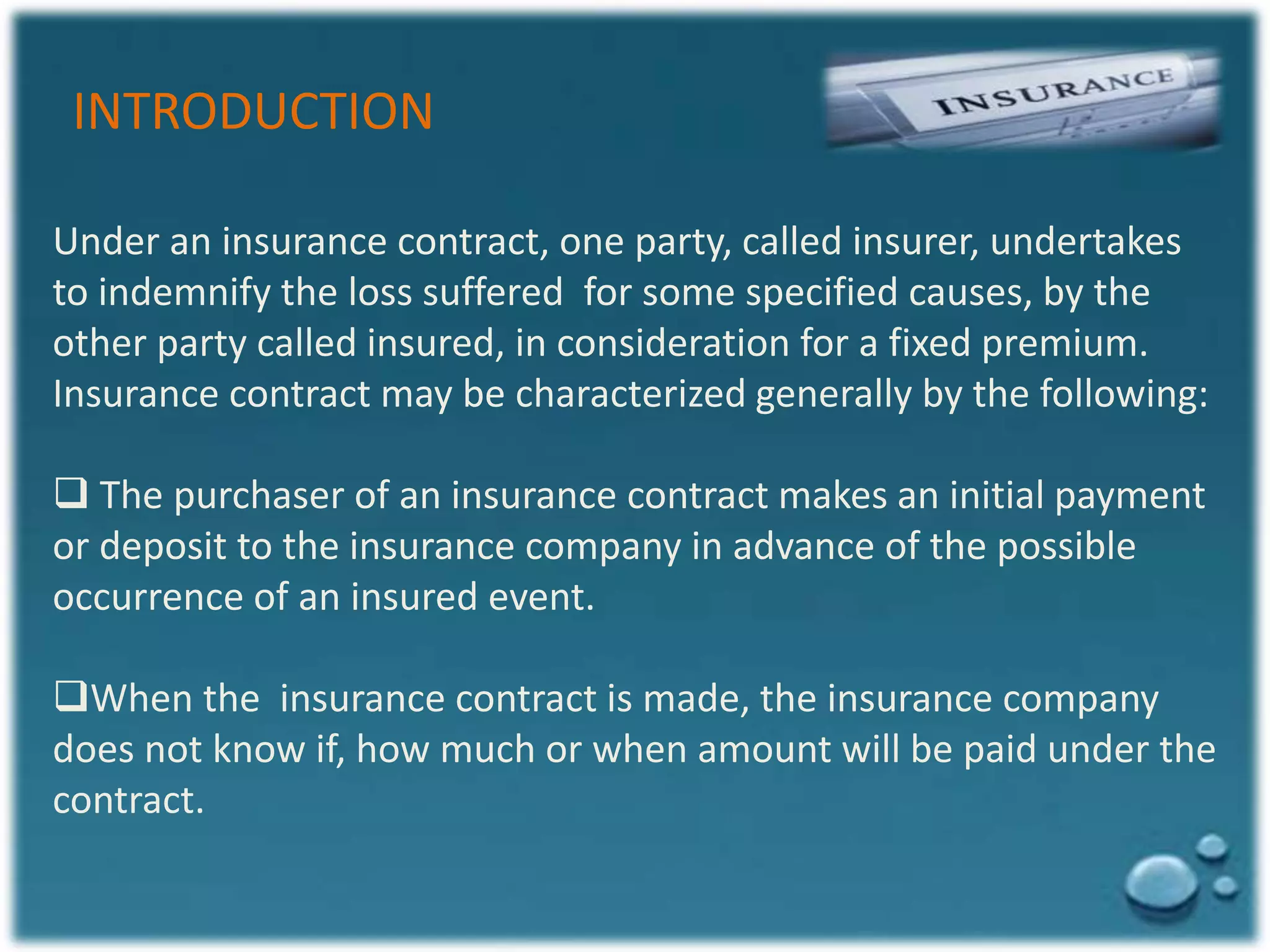 Insurance companies-Accounting and statutory requirement | PPT