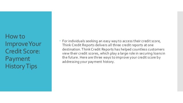 payment history