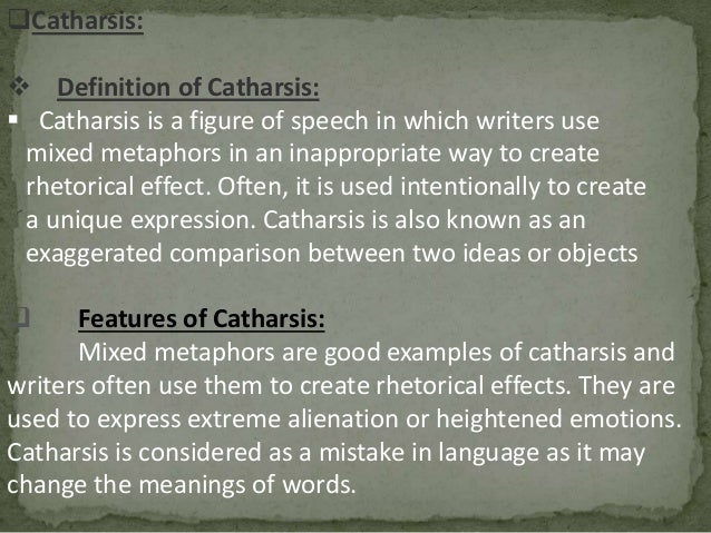 😂 Examples of catharsis in literature. Tragic Hero