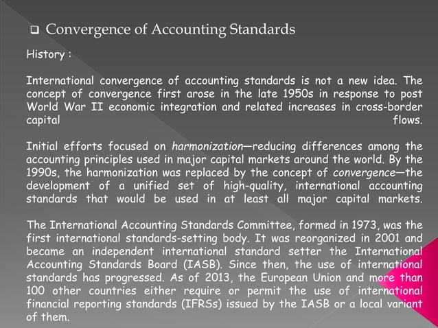 Current issues in accounting