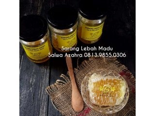 0813 9855 0306 (Telkomsel), Makan Sarang Lebah Madu