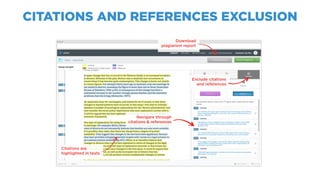 CITATIONS AND REFERENCES EXCLUSION
 