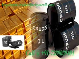 MCX Crude Oil Live Calls