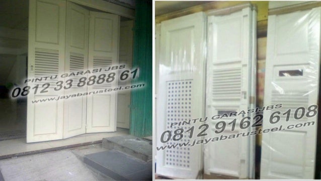 0812 9162 6108 JBS Harga  Pintu  Garasi  Besi Murah  