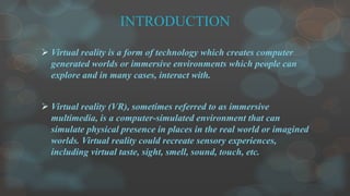 Presentation Virtual Reality and CAD | PPSX