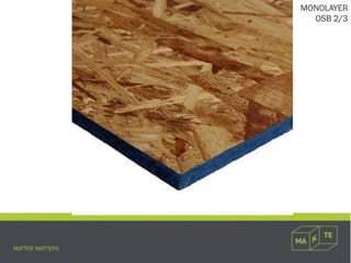 MONOLAYER
OSB 2/3
 