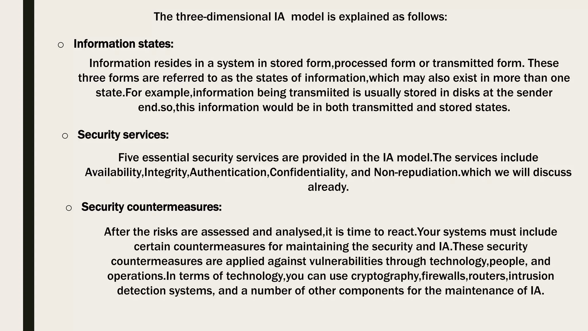 Infromation Assurance | PPTX