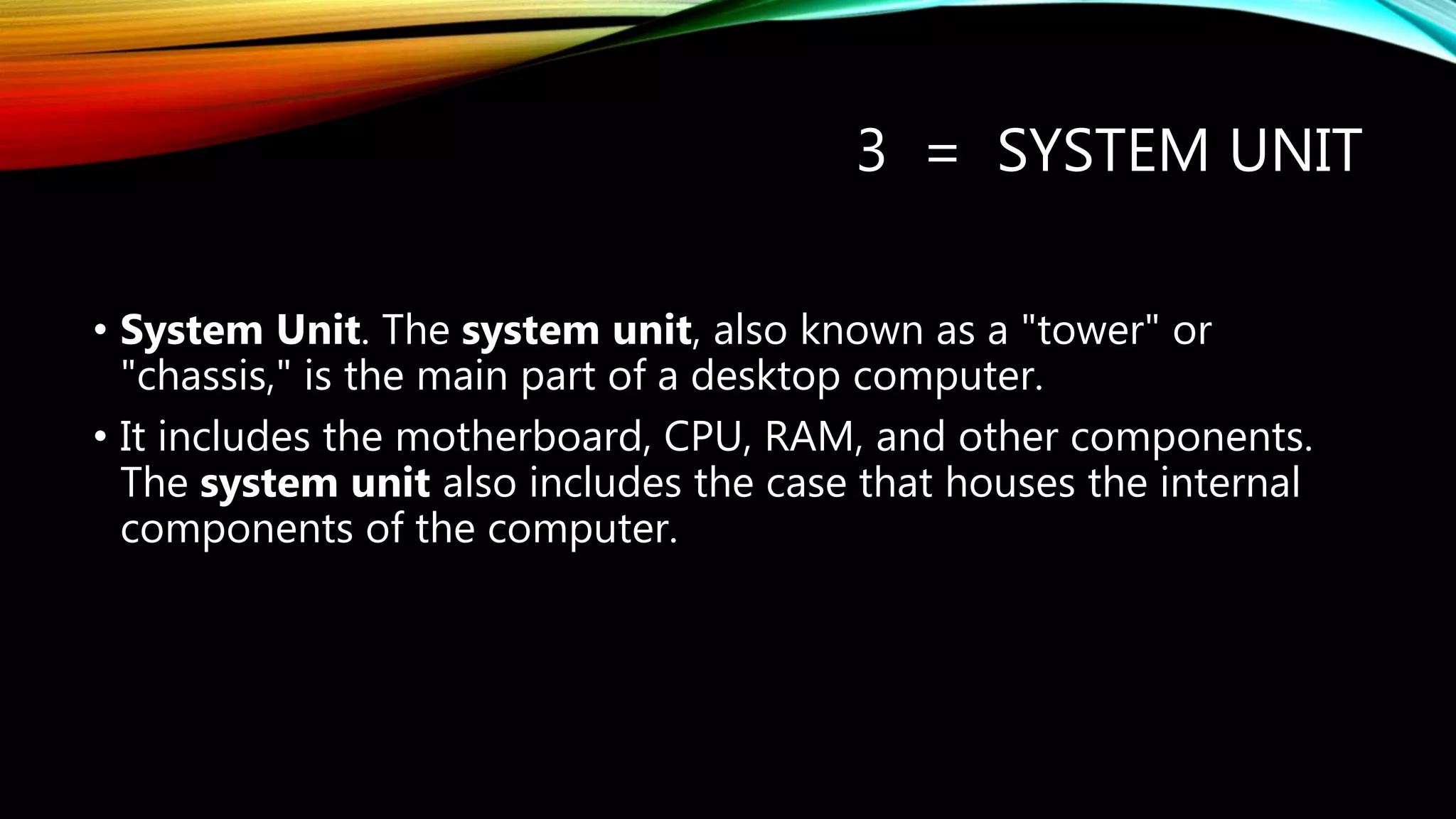 computer hardware basic information | PPTX
