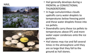 Hail Droplets AS Geography - factors affecting temperature and Humidity | PPTX