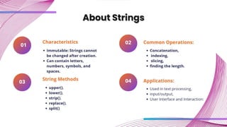 Python Basics With Mini Projects | PPTX
