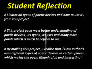 Presentation (3).pptx on poetic devices. | PPTX