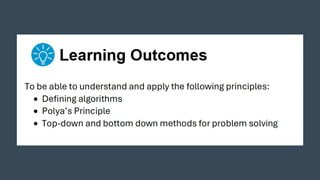 Algorithm and data science foundation ISC | PPT