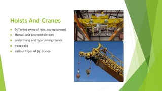 Rigging and lifting presentation ppt ... | PDF